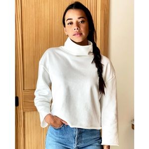 Emerson Fry Raw Edge Turtleneck NEW WITH TAGS